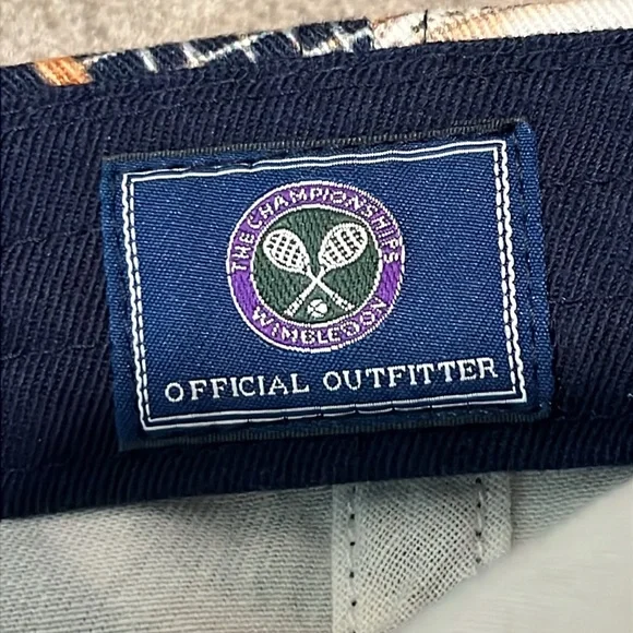 Polo Ralph Lauren Wimbledon Tennis Hat Cap Strap Back One Size - Picture 16 of 16